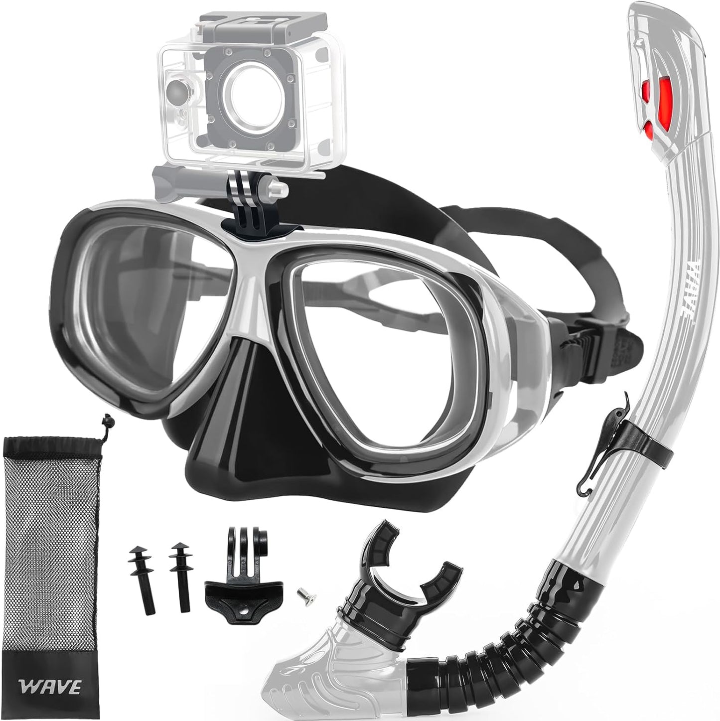 Nearsighted Snorkel Gear for Clear Underwater Vision and Fun