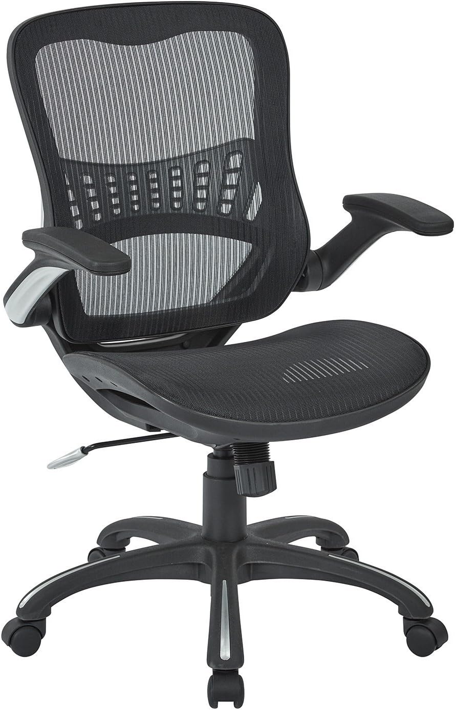 Breathable Mesh Manager's Chair - Black