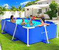 Above Ground Pool Frame Deep Swimming Pool 7ft x 48in x 24in - Family