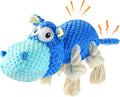 Dog Toys for Aggressive Chewers - Tough Squeaky Plush for Large Dogs