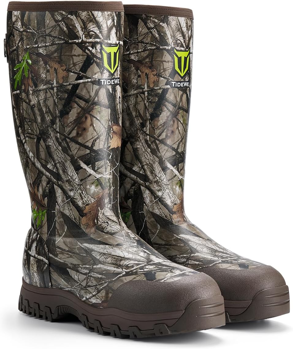 TIDEWE Men's Hunting Boots with Odor-Control and Insulation