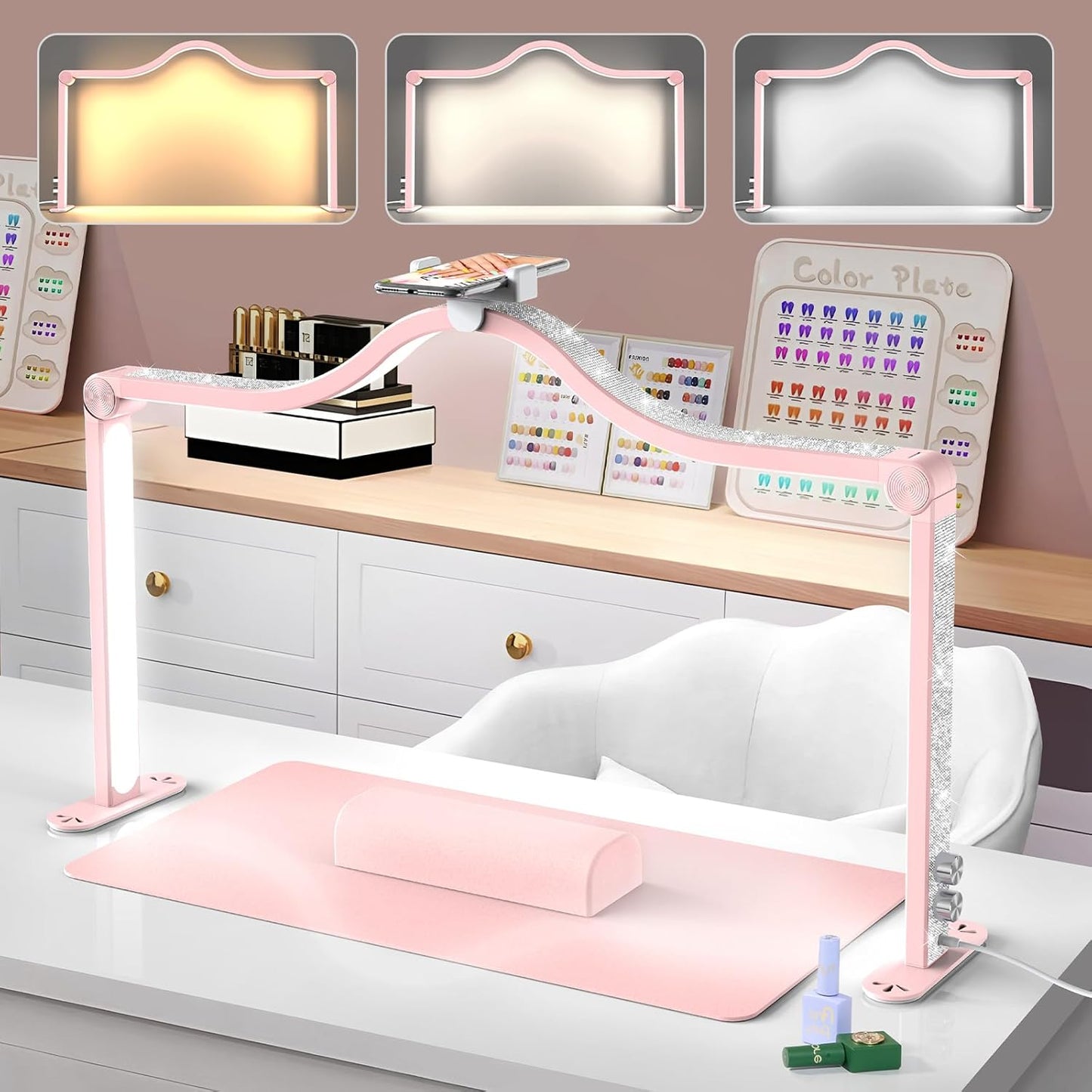 Yokilly Arc Half Moon Light: Perfect for Nail Art and Crafts