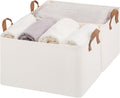 StorageWorks Fabric Storage Bins Extra Large - Sturdy Shelf Organizers