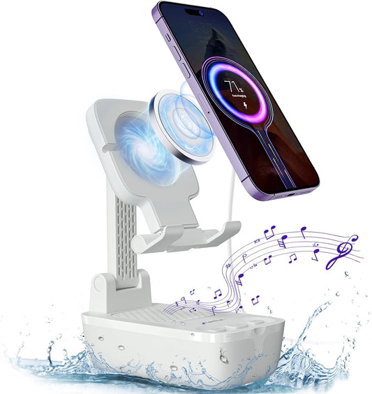 Comiso Waterproof Bluetooth Speaker Stand: HD Stereo Sound