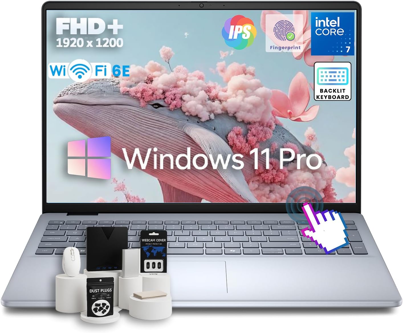 Dell 16 Blazing-Fast Laptop with Touchscreen and 64GB RAM
