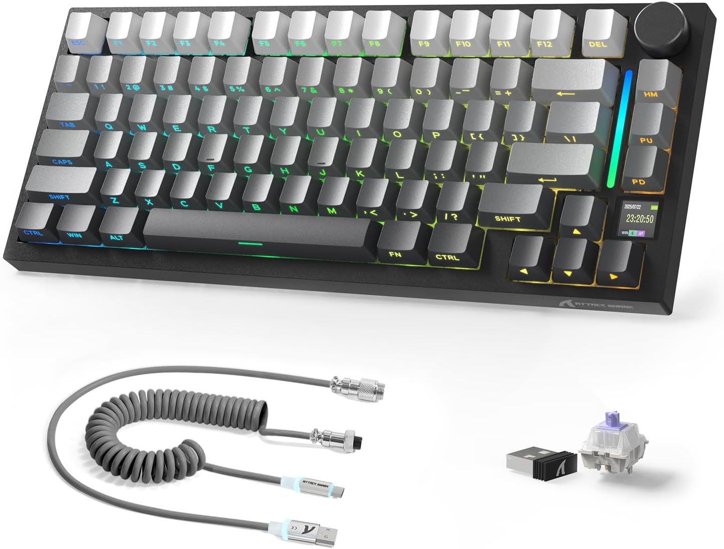 Attack Shark X820Ultra Wireless Mechanical Gaming Keyboard Review