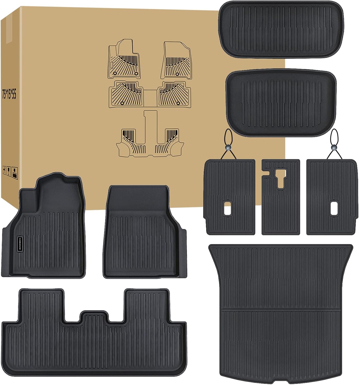 All-Weather Floor Mats for Tesla Model Y Juniper 2025 2026