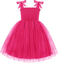 Arshiner Toddler Girl Tutu Dress with Bow-Tie Straps - Cute Summer