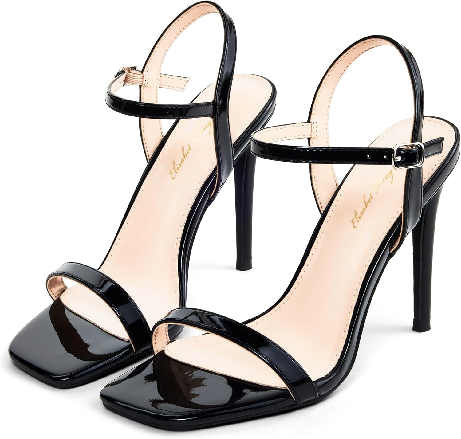 Elegant 4 Inch Strappy Heeled Sandals for Women Events