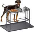 Elevated Dog Bowls - Metal Raised Dog Bowls for Large Breed