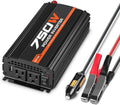 POTEK 750W Car Power Inverter DC 12V to AC 110V - Portable Power