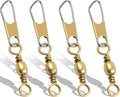 Fishing Barrel Swivel with Nice Snap 100pcs - Heavy Duty Connector Set