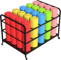 Yoga Mat Storage Cart: Holds 20 Mats!