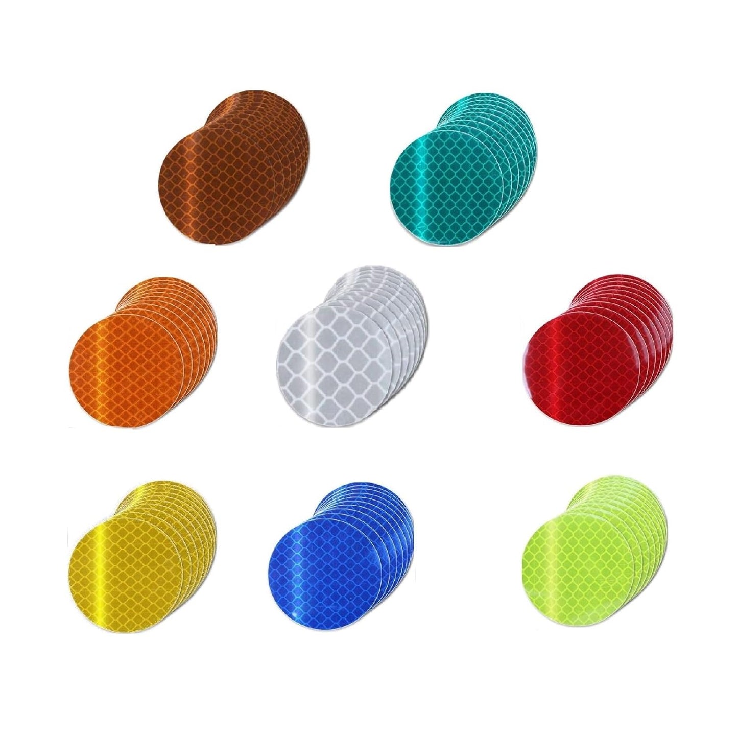Non Fading Reflective Stickers for High Visibility Safety Use
