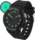 Juboos Waterproof Kids Analog Watch - Teach Time Easily