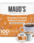Salted Caramel Coffee Pods 100 ct Medium Roast - Recyclable Pods