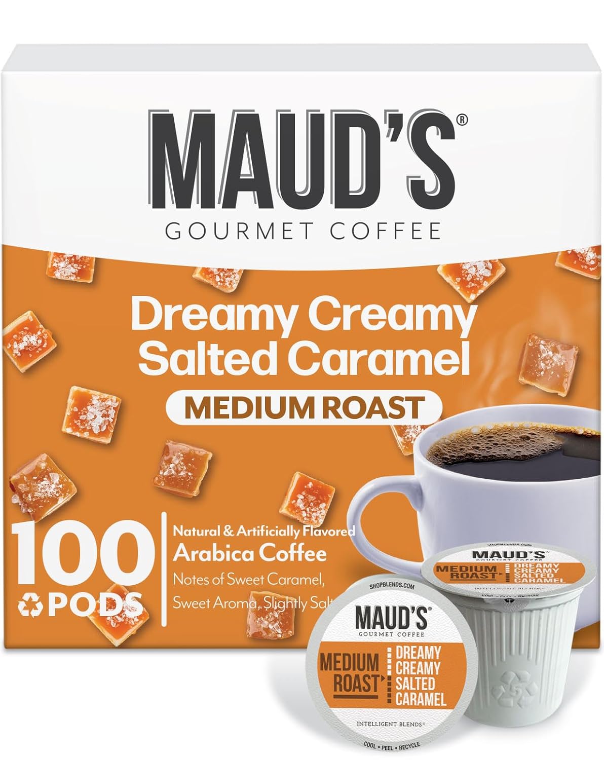 Maud's Salted Caramel Coffee Pods for a Dreamy Brew Experience