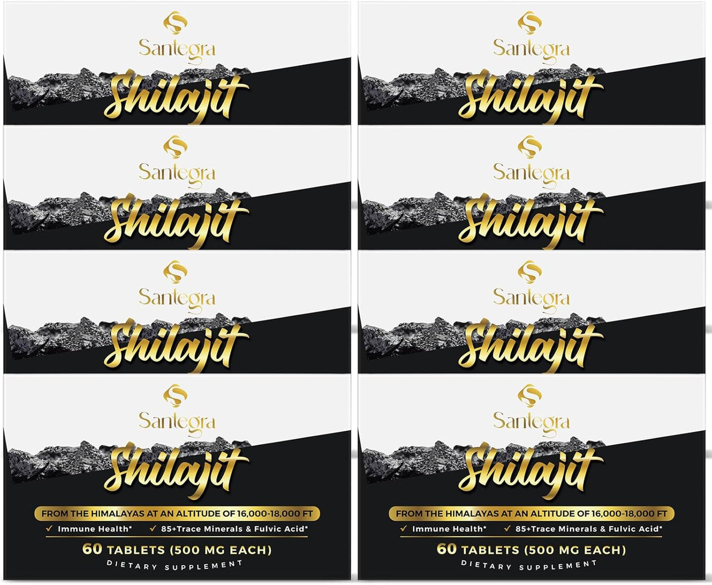 30,000 MG Shilajit Tablets for Energy and Immune Support