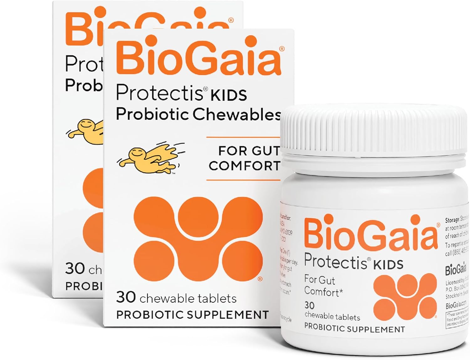 BioGaia Protectis Chewable Tablets for Digestive Comfort