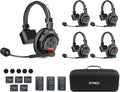 SYNCO XTALK X5 Wireless Intercom Headset System - Decentralized Full