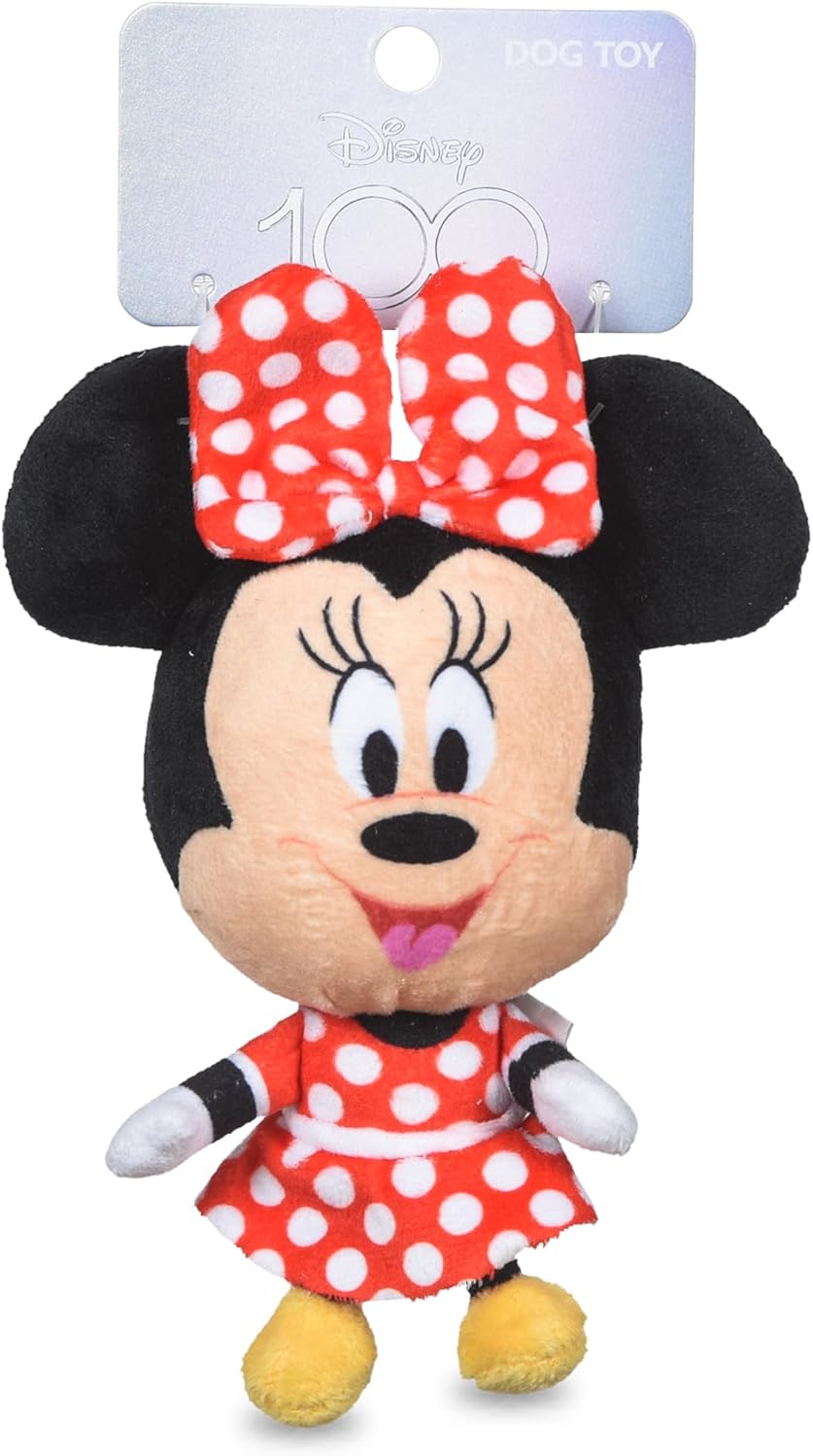 Minnie Mouse Plush Squeaky Dog Toy | Disney Inspired Fun!