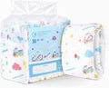 Diapers Adult Printed Diaper 10 Pieces Overnight Incontinence