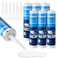Kohree RV Roof Sealant 6 Pack Self-Leveling Lap Sealant - Fast Leak