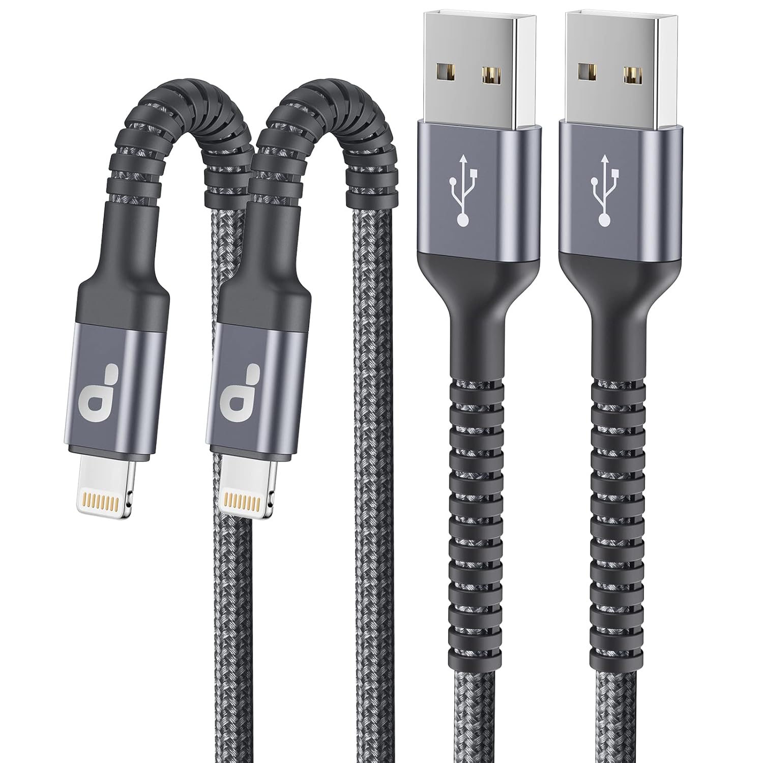 Fast Charge with PRAKIE Lightning Cable 2Pack