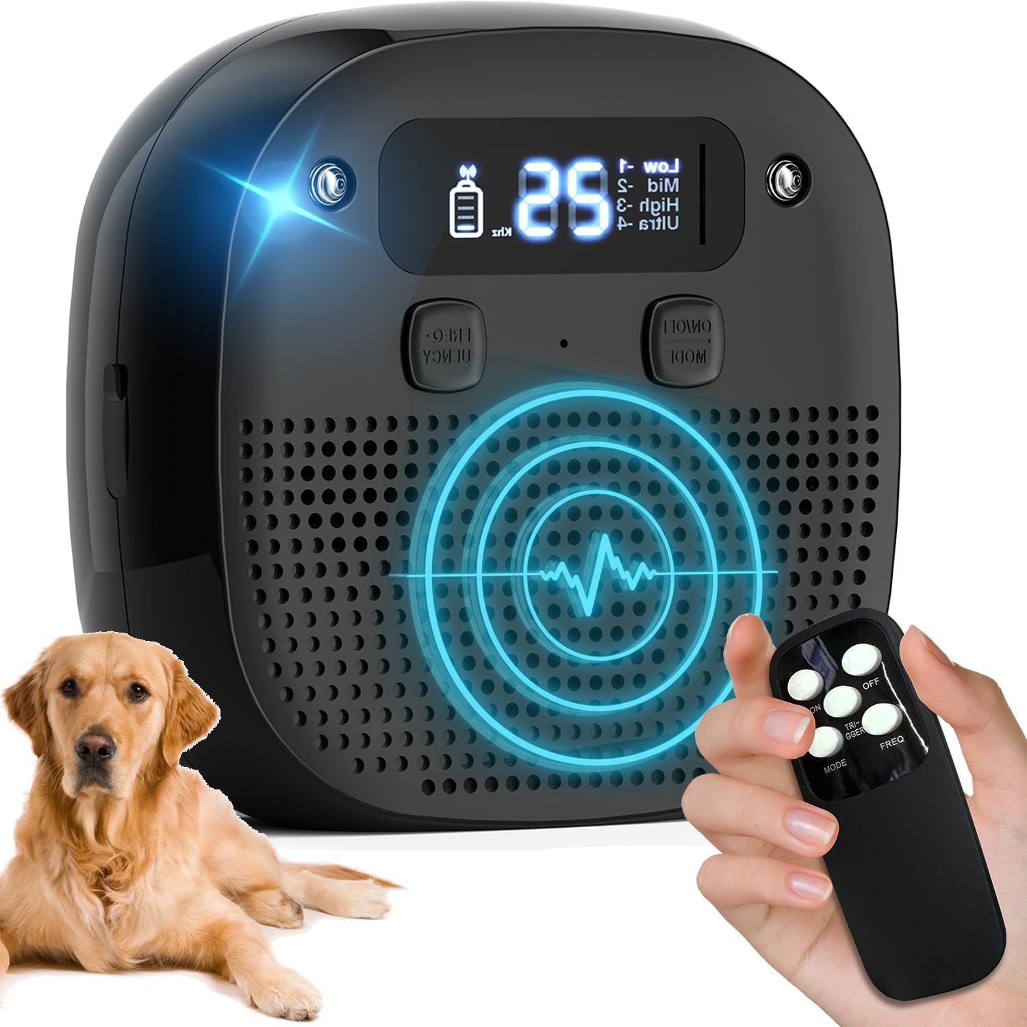 Dog Barking Control Devices with Remote & Ultrasonic Technology