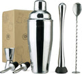 Premium Cocktail Shaker Set - 6PC Stainless Steel Kit