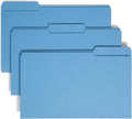 Smead Legal Size Blue File Folders for Organized Filing Needs