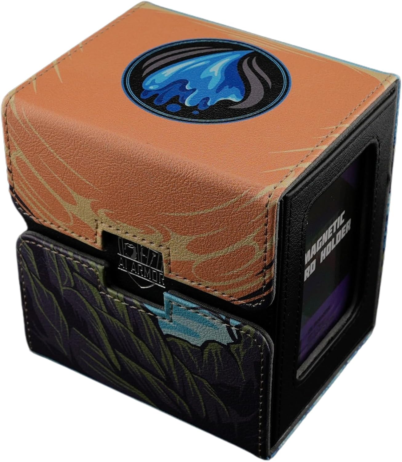 Ai Armor MTG Commander Custom Art Deck Box for Card Storage