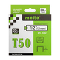 T50 Staple Gun Staples 1/2 in Heavy Duty 20 Gauge - 10 Packs