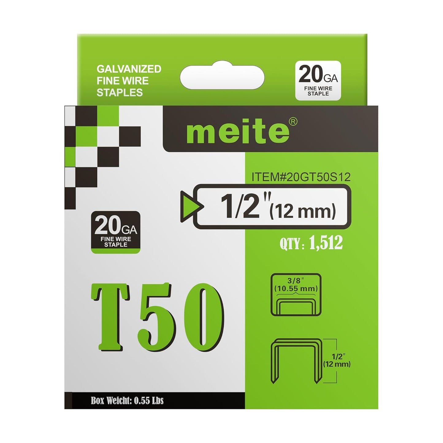 meite T50 Staple Gun Staples for Heavy Duty Upholstery Projects