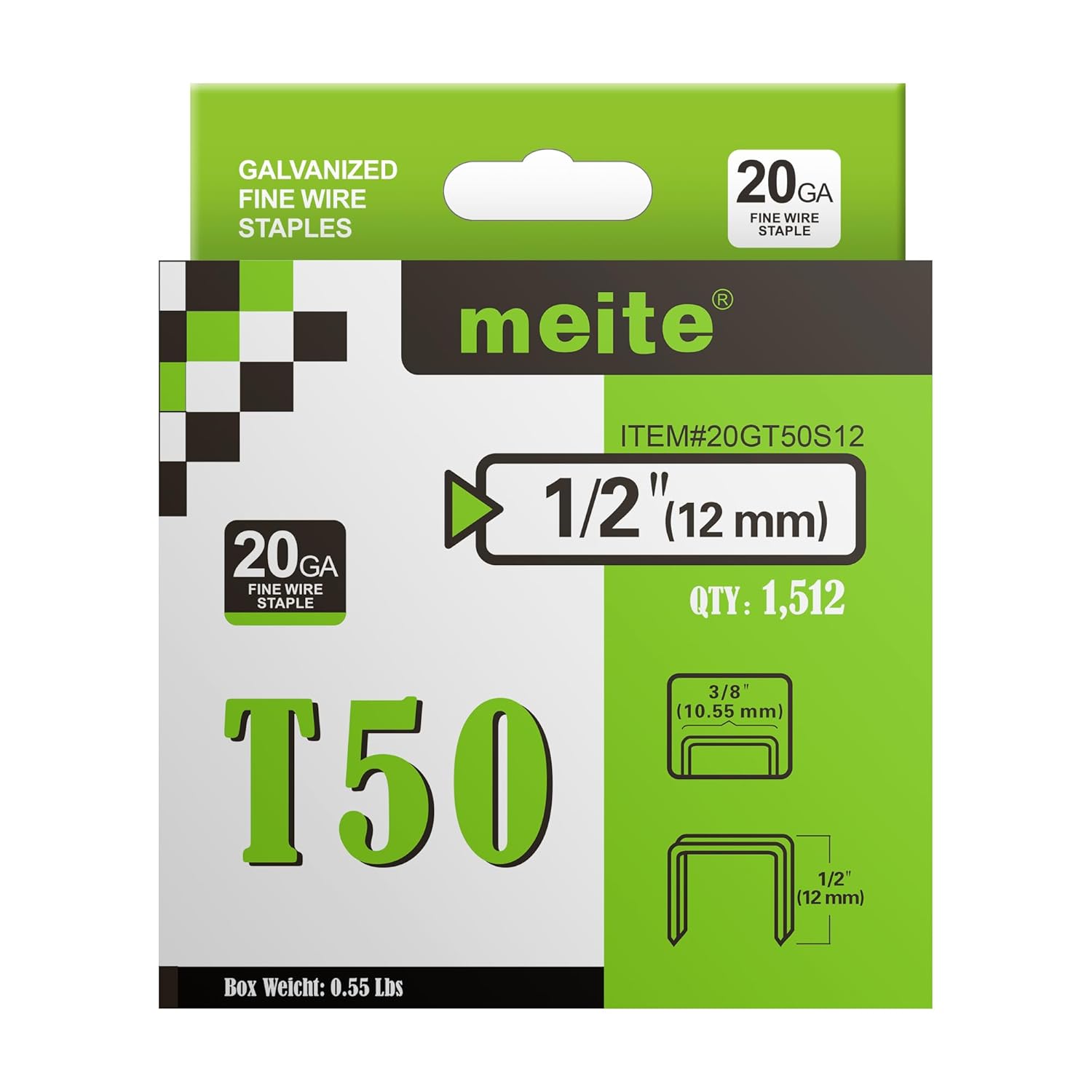 meite T50 Staple Gun Staples for Heavy Duty Upholstery Projects