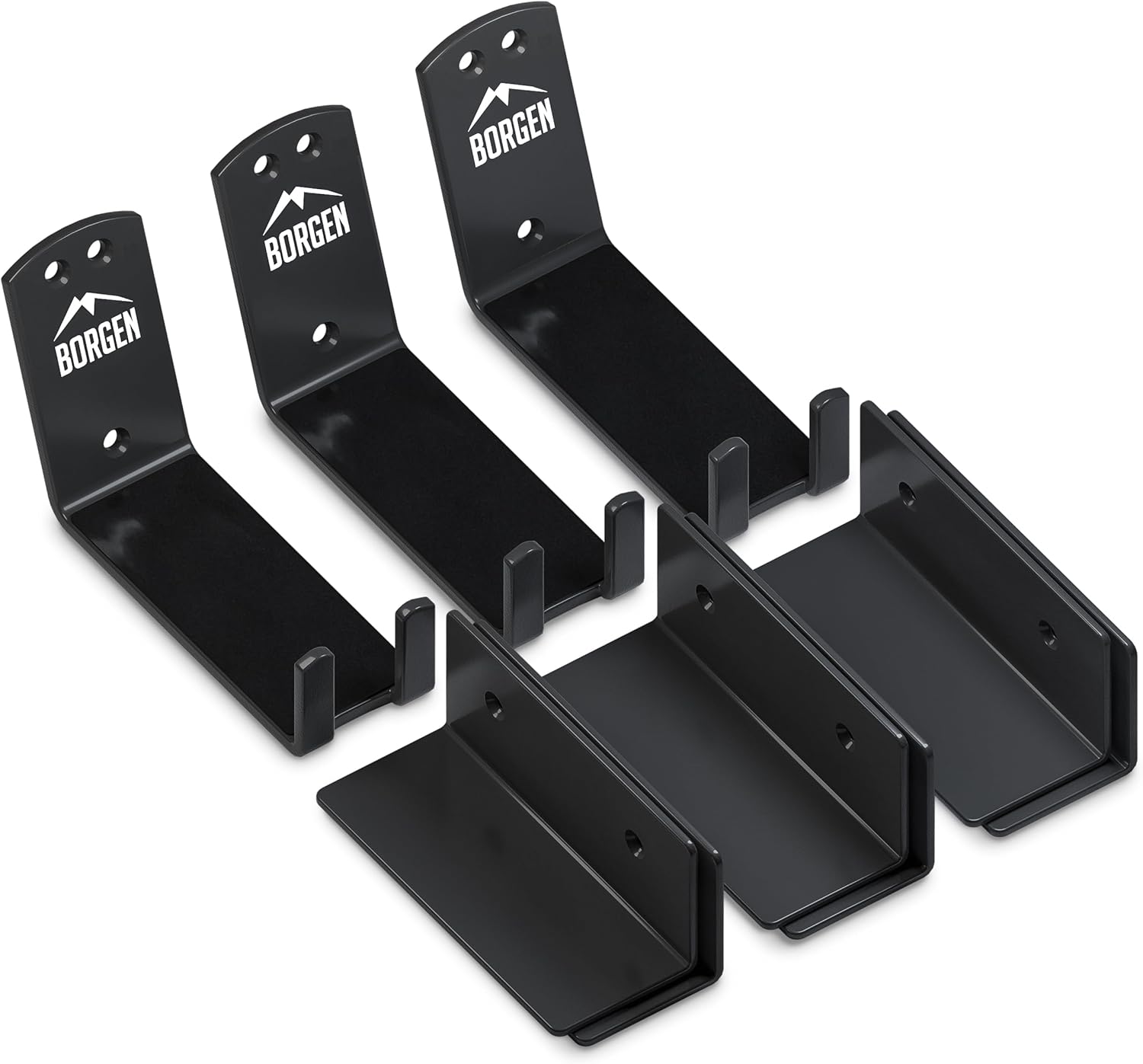 Borgen Bike Wall Mount Pedal Hook for E-Bikes and MTB Storage