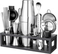 HMYBAR Mixology Bartender Kit | Boston Shaker Set - Complete Home Bar