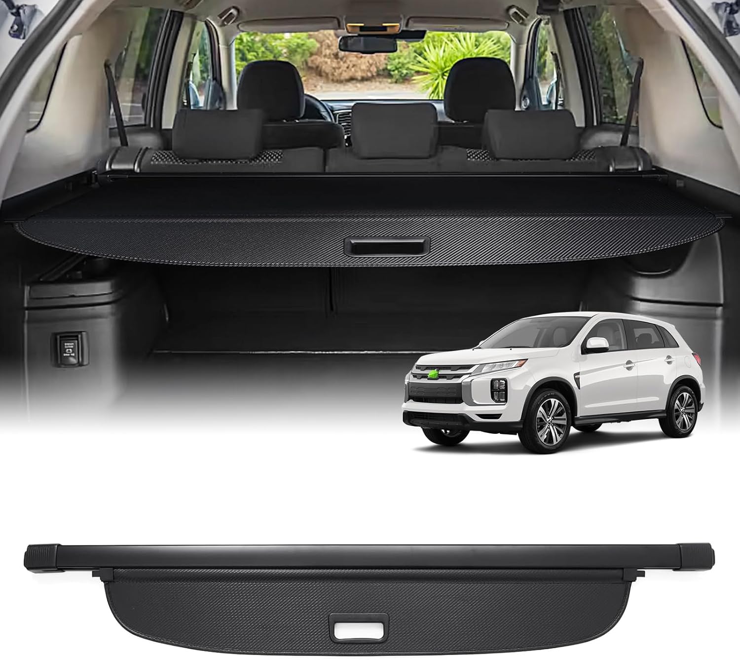 Powerty Cargo Cover for Mitsubishi Outlander 2014-2020 Models