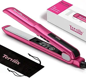 Terviiix Flat Iron Hair Straightener for Frizz-Free Styles