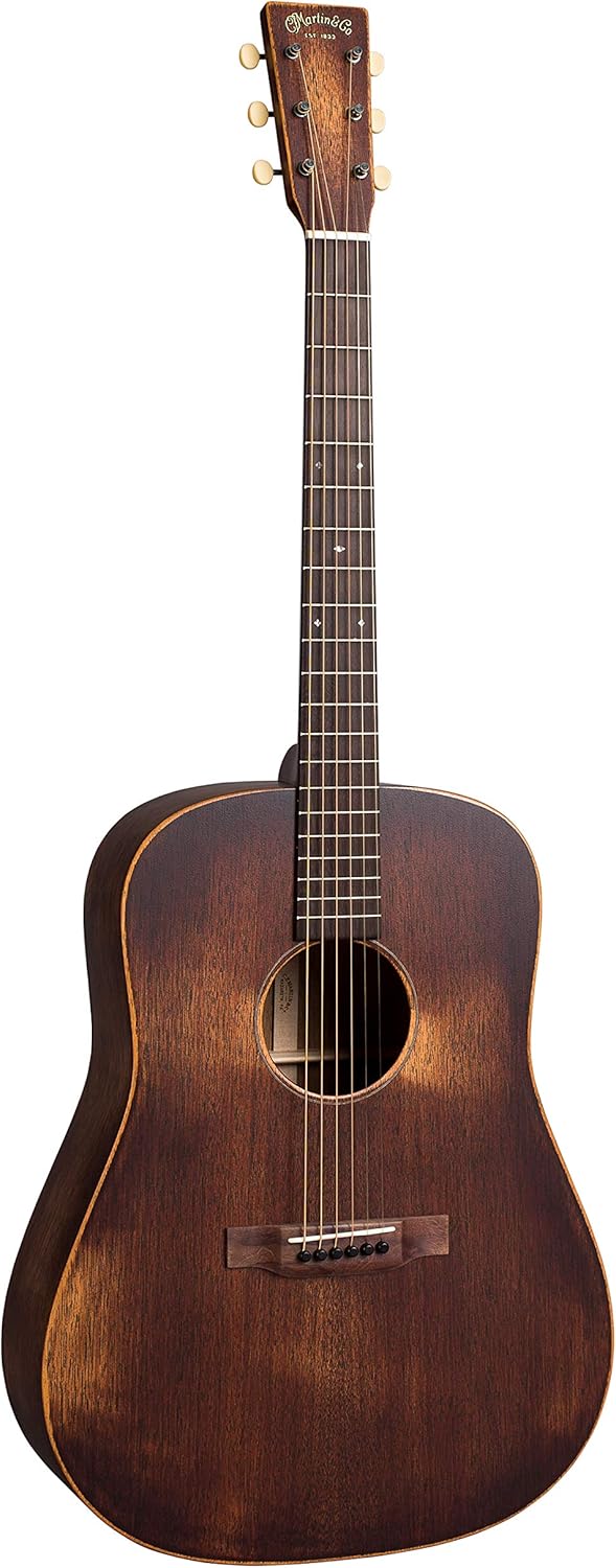 Martin D-15M StreetMaster: Distressed Satin Finish