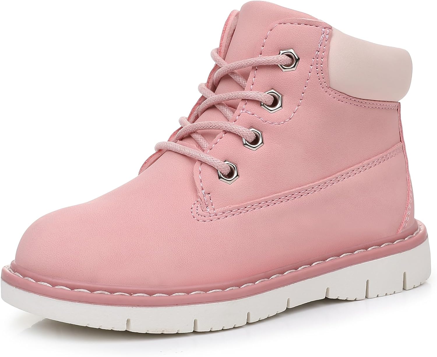 Apakowa Toddler Little Boys Water Resistant Ankle Work Boots