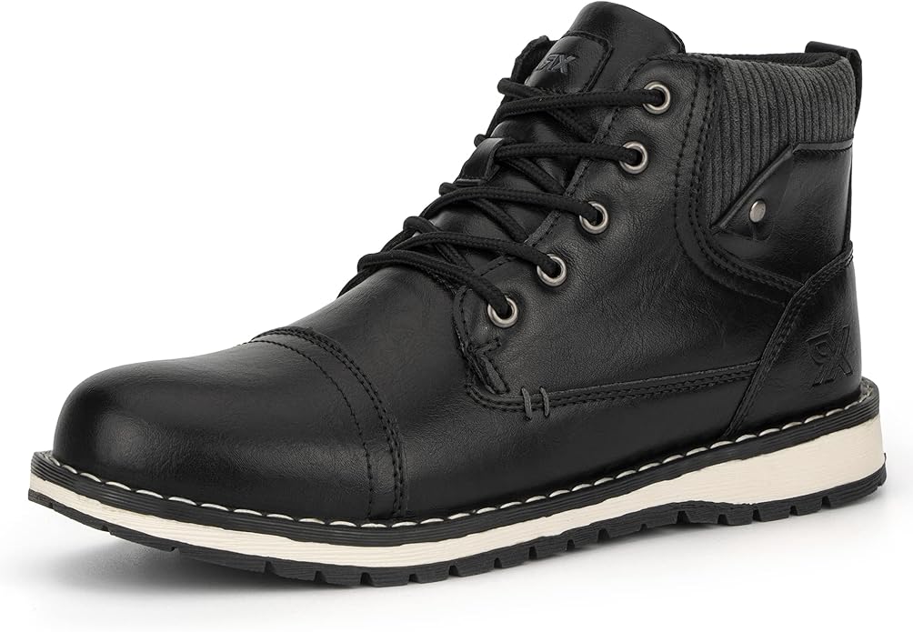 X RAY Boys Fashion Classic Lace Up Combat High-Top Boots Review