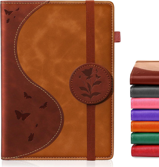 Soomeet A5 Leather Journal: 200 Pages for Elegant Writing