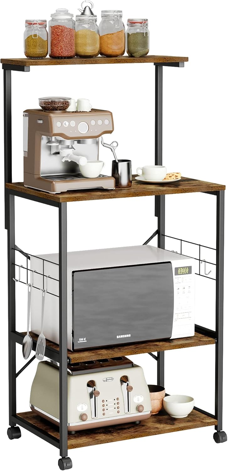 Bestier Kitchen Cart: Organize with Ease