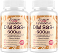 Liposomal DIM SGS Supplement 600mg - Hormone & Detox Support