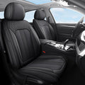 Leather Car Seat Covers for Front Seats - Universal Fit & Waterproof