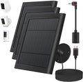 Solar Panel for Ring Camera 3 Pack - 4W USB-C Solar Charger