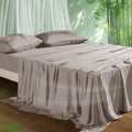 Cooling Sheets Set King Size - Viscose from Bamboo, 4PC Light Pink
