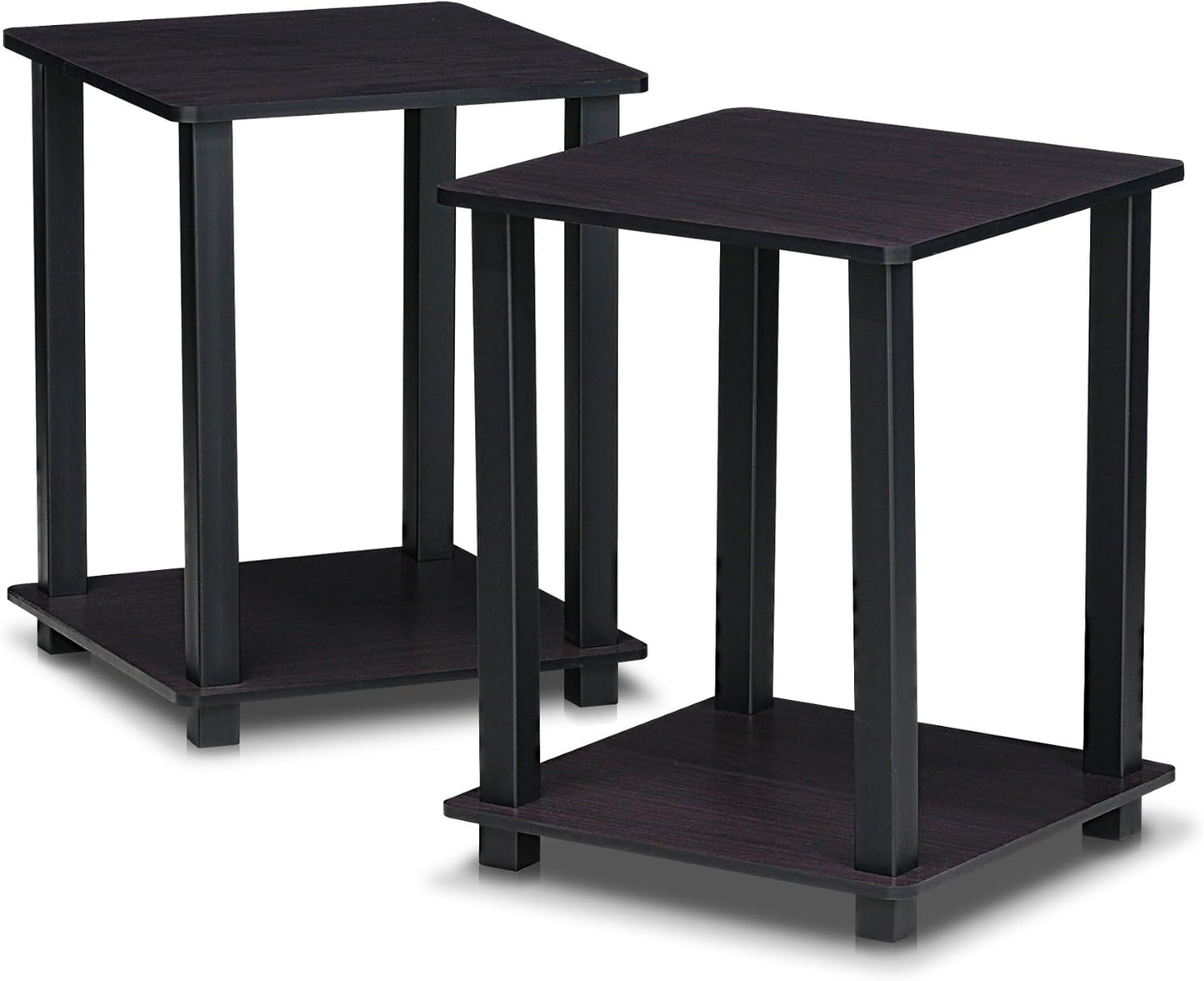 Furinno SIMPLISTIC Side Table Set of 2 for Modern Living Spaces