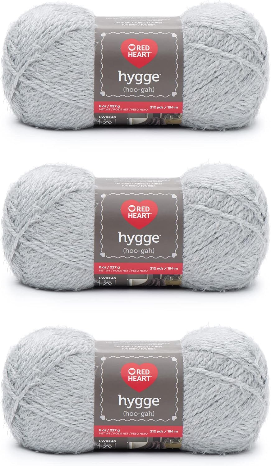 Red Heart Hygge Yarn for Cozy Knitting and Crochet Projects